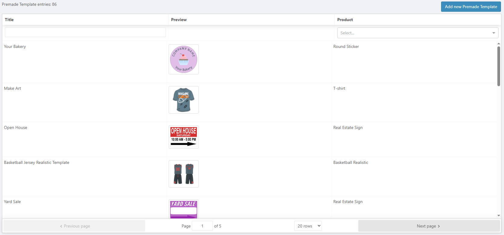 Templates and Design Ideas